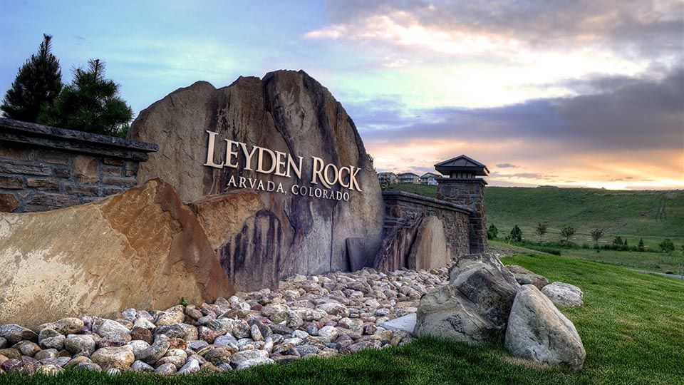 Leyden Rock Sign